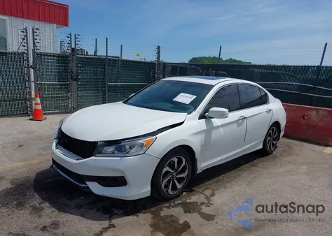 2016 Honda Accord Ex-L из США, поврежденный, VIN 1HGCR2F84GA095308